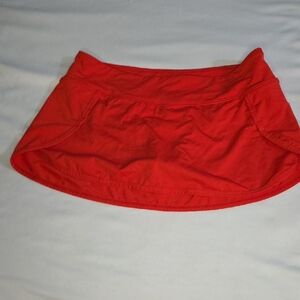Red Athletic Skort